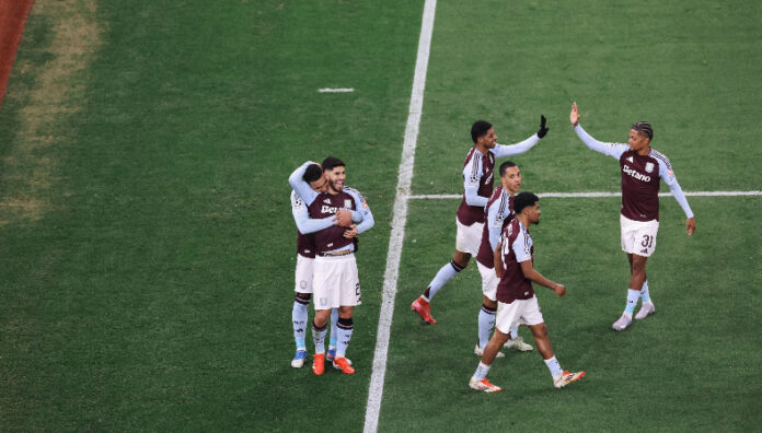 Aston Villa volvió a golear al conjunto de Bélgica y dice presente en los cuartos de final de la Champions.
