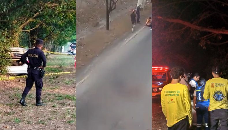 En las últimas horas se han registrado varios accidentes de tránsito en diferentes puntos del país, que han dejado al menos dos personas fallecidas.