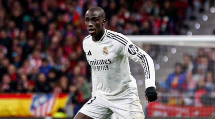 Mendy sufrió una lesión muscular en el duelo de vuelta de los octavos de final de la Champions ante el Atlético.