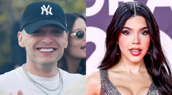 Peso Pluma confirma de manera indirecta su romance con la cantante Kenia Os dedicándole un romántico y apasionado mensaje en redes sociales.