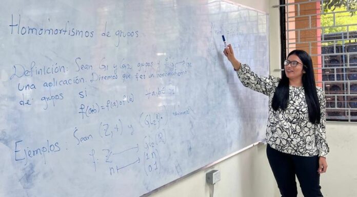 Esta es la historia de Ingrid Martínez, que ha dejado huella al convertirse en la primera Doctora en Matemática en el país e inspira a las nuevas generaciones.