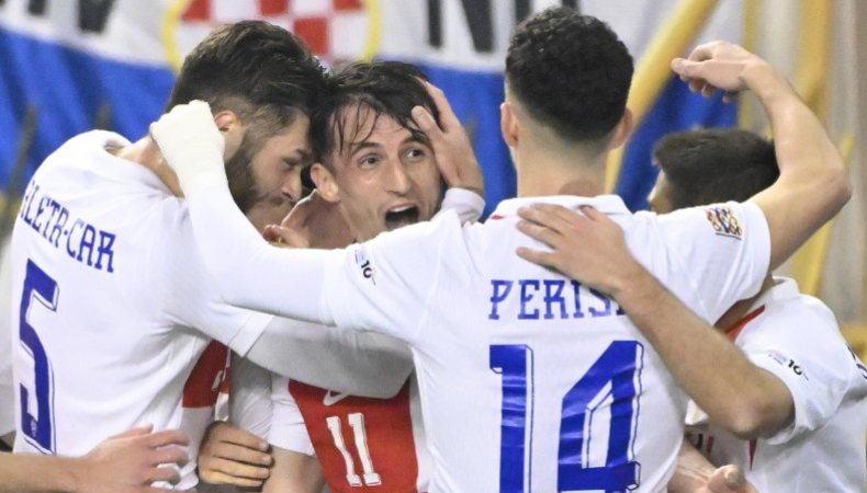 Croacia se impuso como local a Francia en el duelo de ida de los cuartos de final de la UEFA Nations League.