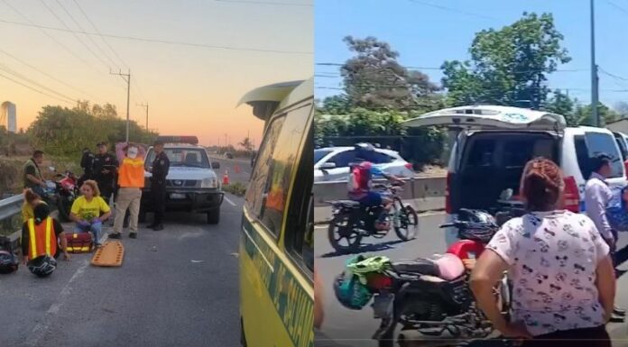 En las últimas horas, varios accidentes de tránsito en distintos puntos del país han dejado al menos tres lesionados.
