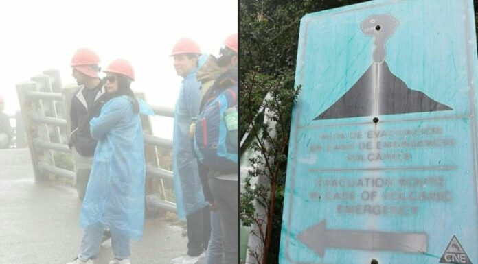 El volcán Poás, uno de los atractivos turísticos de Costa Rica, permaneció en alerta naranja por un incremento de los gases que emanan de su cráter.