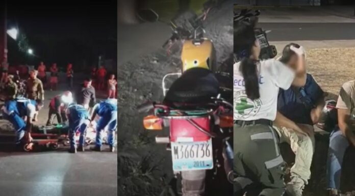 En las últimas horas se han registrado varios accidentes de tránsito en diferentes puntos del país, que han dejado al menos nueve lesionados.