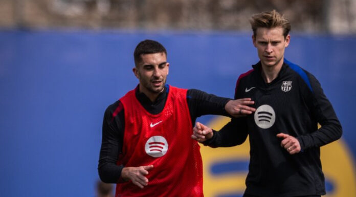 Barcelona podría ser el único líder del campeonato español si vence al Osasuna en el partido pendiente de la fecha 27.