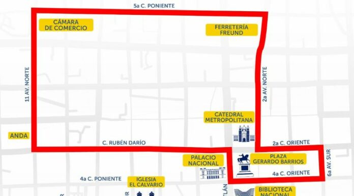 El VMT informó que la restricción será por el desarrollo de la segunda jornada del Tour El Salvador 2025