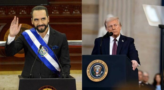 Donald Trump destacó la cooperación del presidente Nayib Bukele en el combate de la migración irregular y la lucha contra el crimen transnacional.