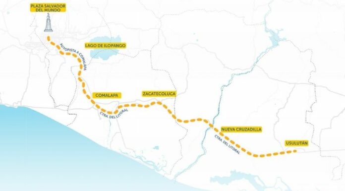 Desde las 2:00 p.m. de este sábado 5 de abril, habrá circulación controlada en varias vías como parte del Tour El Salvador 2025.