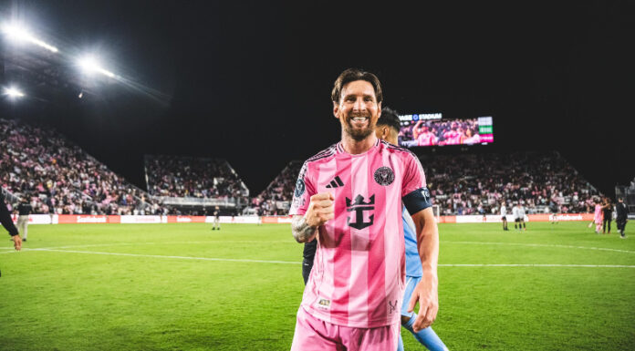 Lionel Messi anotó dos goles en la victoria del Inter Miami ante Los Angeles FC del salvadoreño Nathan Ordaz.
