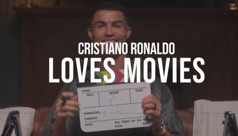 Cristiano Ronaldo reveló que tendrá una alianza con el cineasta británico Matthew Vaughn para producir una película.