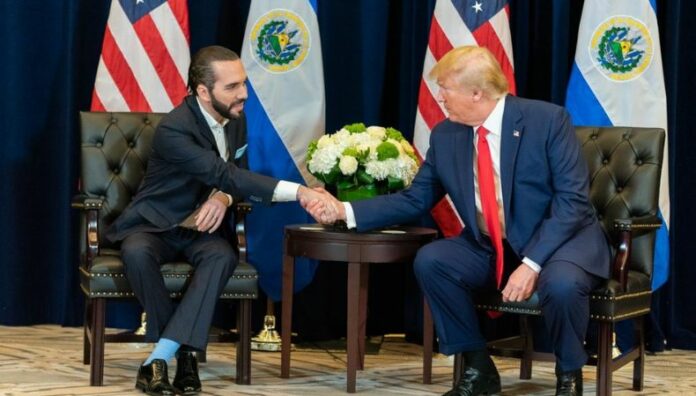 El Presidente de Estados Unidos Donald Trump anunció su próxima reunión con el mandatario salvadoreño Nayib Bukele programada para el próximo lunes 14 de abril en la Casa Blanca.