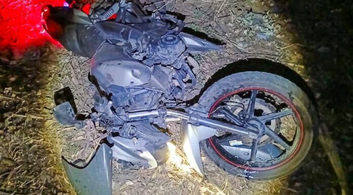 Un motociclista falleció en un accidente de tránsito ocurrido en el kilómetro 138 de la carretera Litoral, San Miguel Centro.