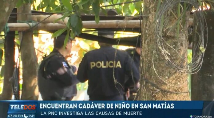 Un menor de 9 años fue encontrado sin vida dentro de una habitación de su vivienda, ubicada en el cantón El Jocote, distrito de San Matías.