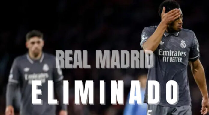 Real Madrid cayó goleado en el marcador global en cuartos de final de Champions League ante el Arsenal inglés.