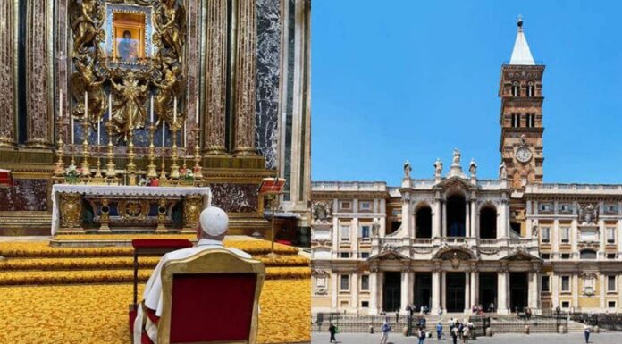 La Basílica de Santa María la Mayor, elegida por el Papa Francisco para su sepultura, es uno de los templos más emblemáticos de Roma.