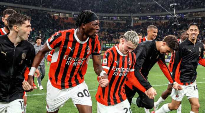 El AC Milan goleó al Inter en el partido de vuelta de las semifinales de la Coppa Italia y se clasificó a la gran final del torneo.