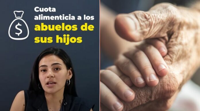 Código de Familia establece que si el padre o la madre no pueden pagar, los abuelos pueden ser obligados