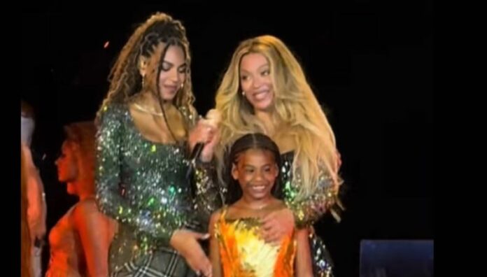 Beyoncé arranca su gira “Cowboy Carter Tour” junto a sus hijas Beyoncé inició en California su gira con la participación de sus hijas Blue Ivy de 13 años y Rumi de siete.