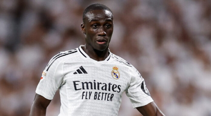 Ferland Mendy fue operado con éxito tras sufrir una rotura del tendón proximal del recto anterior en la final de la Copa del Rey.