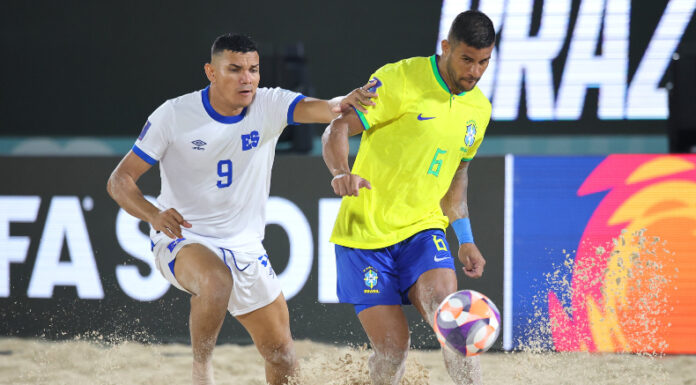 La Selecta playera en un gran partido cayó ante la selección de Brasil en primer partido del Mundial de Seychelles 2025.
