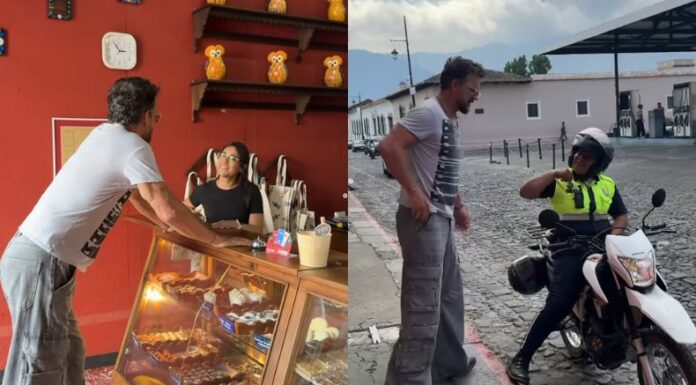 Ricardo Arjona vivió un momento inusual al ser advertido por una agente de tránsito mientras compraba dulces típicos.