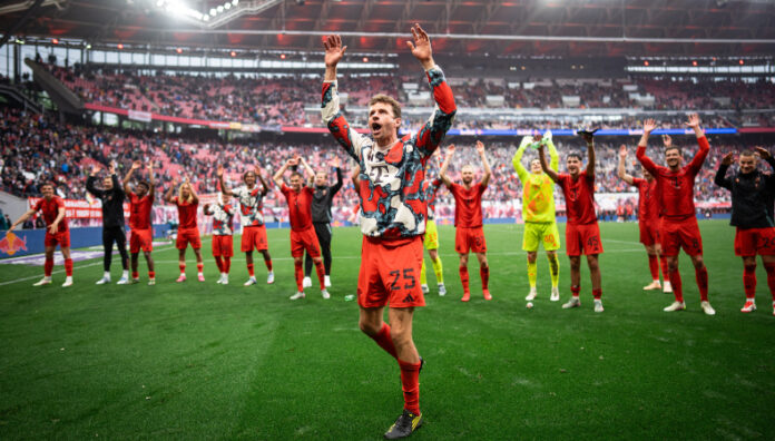 Bayern Múnich campeón de la Bundesliga Bayern Múnich conquistó su título 34 en la historia de la Bundesliga tras el empate del Leverkusen ante el Friburgo.
