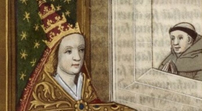 La historia de la mujer papa de la iglesia católica en el siglo IX surgió en Europa medieval.