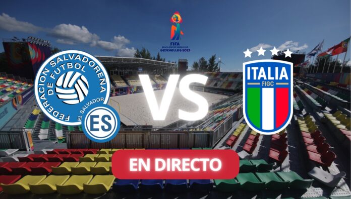 PORTADA EL SALVADOR VS ITALIA Repasa los detalles del tercer partido de la fase de grupos del Mundial Seychelles 2025 entre El Salvador e Italia.
