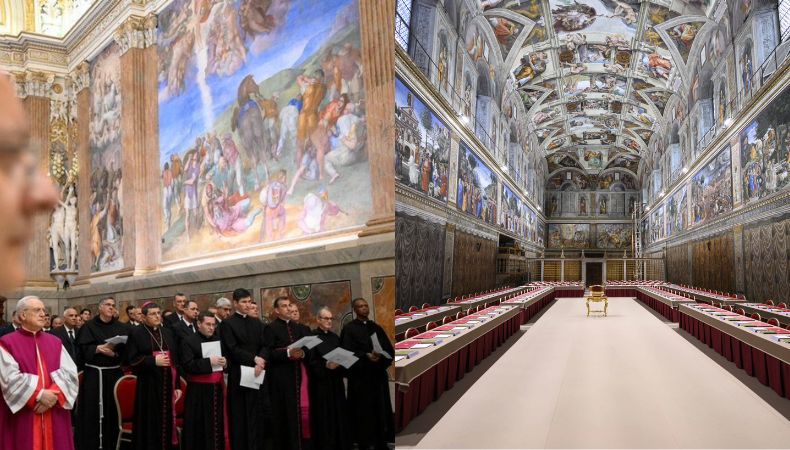 Los cardenales comenzaron a instalarse en el Vaticano para el cónclave, donde permanecerán aislados hasta elegir al sucesor de Pedro.