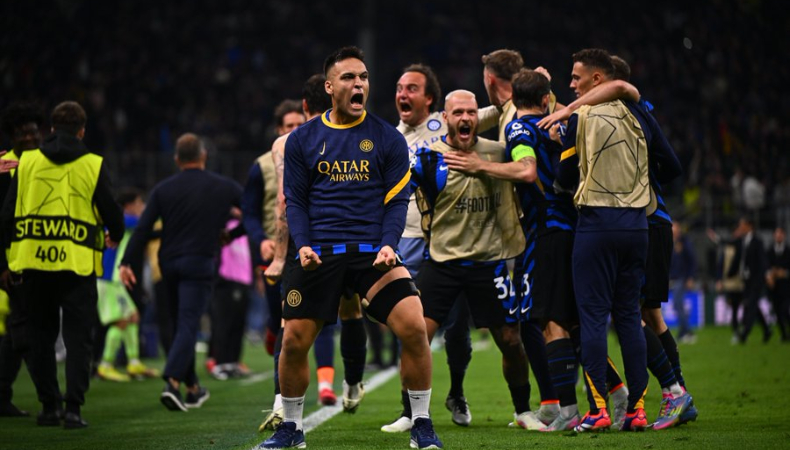 Inter de Milán a la final de la Champions Inter de Milán derrotó en tiempo extra al Barcelona y se clasificó a la gran final de la UEFA Champions League.