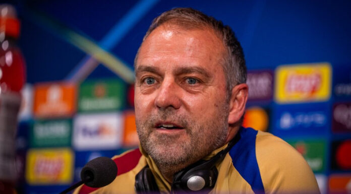 Hansi Flick habló tras la dura derrota y eliminación del Barcelona en las semifinales de la Champions ante el Inter de Milán.