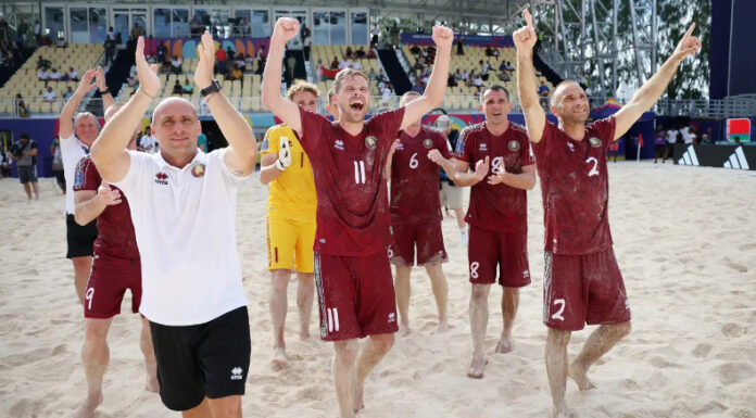 Las semifinales de la Copa del Mundo de fútbol playa se disputan este sábado y las podrías disfrutar a través de Canal 4.