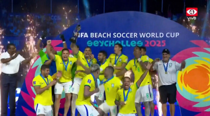 Brasil derrotó en un dramático cierre de partido a Bielorrusia en la gran final de la Copa del Mundo de Seychelles 2025.