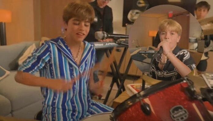 Milan y Sasha brillan en su debut con The One Los hijos de Shakira y Gerard Piqué, Milan y Sasha, se estrenan como músicos con