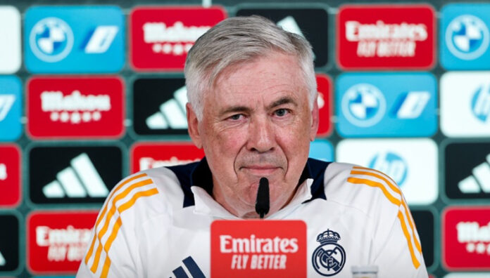 Ancelotti técnico del Real Madrid El italiano Carlo Ancelotti habló luego de confirmarse su llegada a la dirección técnica de la selección de Brasil.