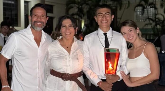 Billy Calderón agradeció públicamente a la Virgen de Fátima por su intercesión en momentos decisivos que marcaron la vida de su familia.