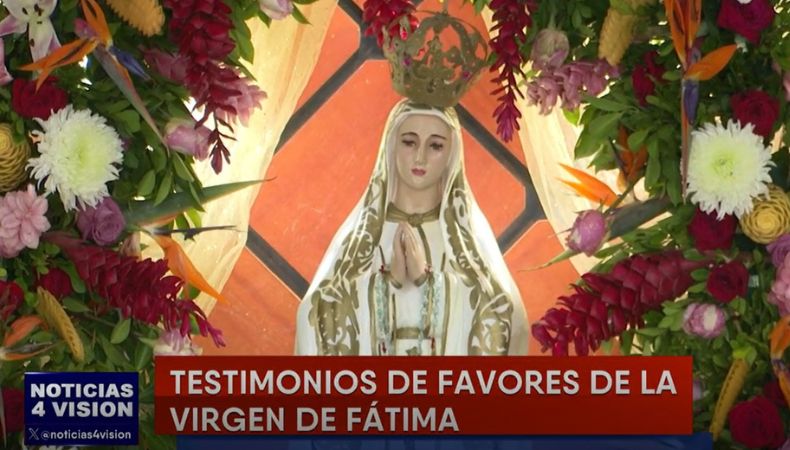 Hoy se celebra a la Virgen de Fátima con fe y gratitud