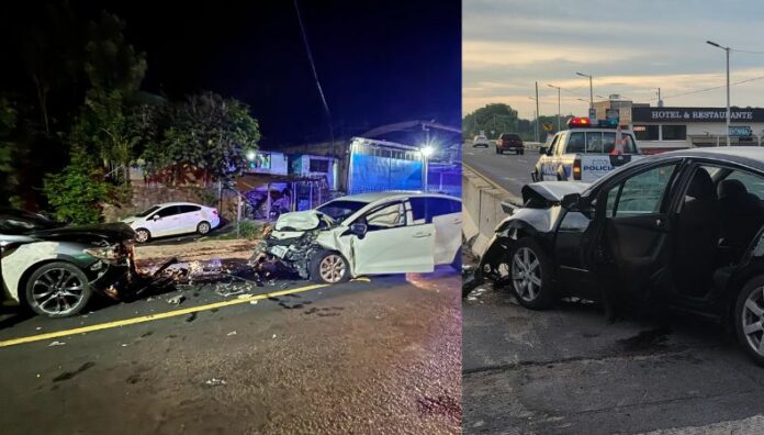 Accidentes en las últimas horas dejan al menos siete personas lesionadas Hasta el 13 de mayo, las autoridades reportan 7,416 accidentes viales que han dejado 4,645 personas lesionadas y 434 fallecidas.