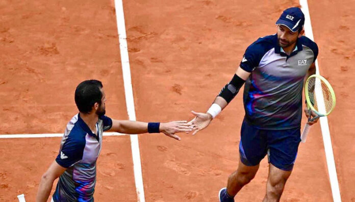 Marcelo Arévalo a cuartos de final del ATP de Roma Marcelo Arévalo y Mate Pavic vencieron en los octavos de final a Sander Gille de Bélgica y Jan Zielinski de Polonia.
