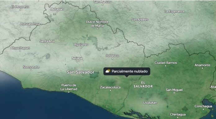 En el pronóstico del tiempo para este día, se advierte sobre lluvias puntuales y ambiente caluroso con máximas de hasta los 38°C en el oriente del país.
