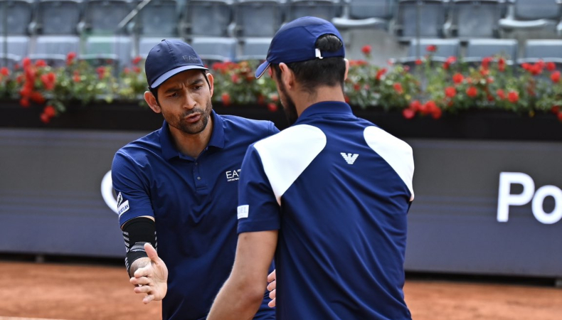 Marcelo Arévalo y el croata Mate Pavic vencieron a los franceses Sadio Doumbia y Fabien Reboul en la final del Masters 1000 de Roma.
