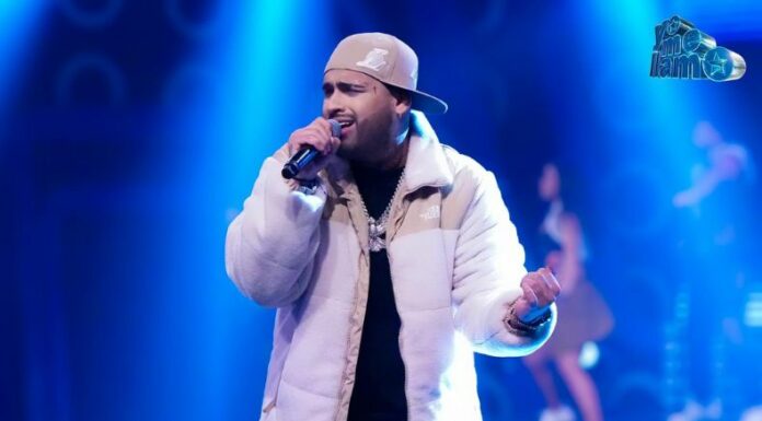 Nicky Jam, interpretado por el colombiano David Alsina, deslumbró como invitado especial, fungió como juez y cerró la gala cantando.