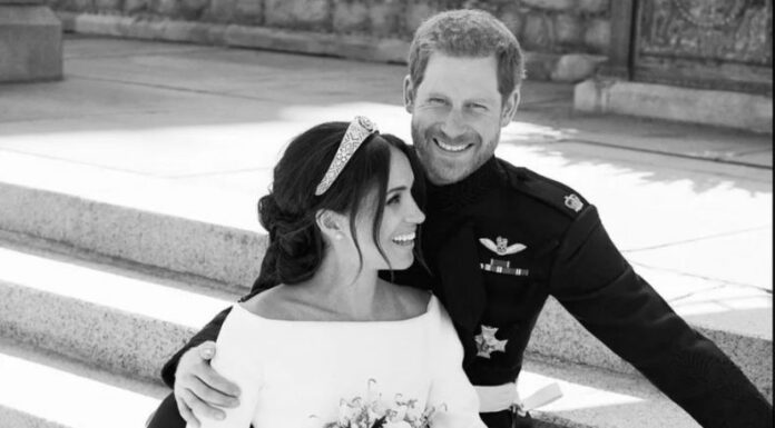 La duquesa de Sussex, Meghan Markle, compartió un mensaje que relata su historia de amor junto al príncipe Harry, desde la boda hasta su vida familiar actual.