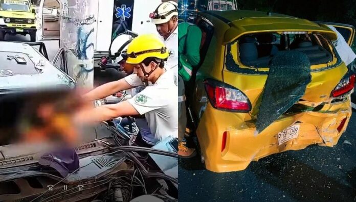 2 IMAGENES - TITULAR TCS AHORA Al menos cuatro lesionados en accidentes de tránsito ocurridos en distintos puntos del país en las últimas horas.