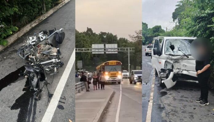 Accidentes de tránsito dejan al menos dos fallecidos y varios lesionados En las últimas horas se han registrado accidentes de tránsito en diferentes puntos del país, que han dejado al menos dos víctimas mortales.