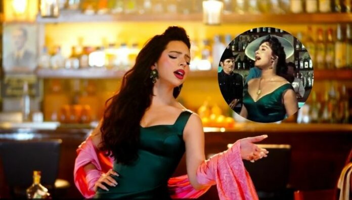 Ángela Aguilar rinde tributo a su abuela Flor Silvestre Ángela Aguilar revive uno de los videos más memorables de su abuela Flor Silvestre en su nuevo sencillo “A dos de borrarte”.