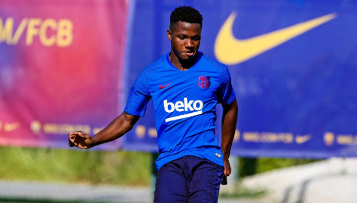 Ansu Fati estaría cerca de salir del Barcelona Ansu Fati estaría cerca de alcanzar un acuerdo para salir del Barcelona y fichar por un equipo de Francia.