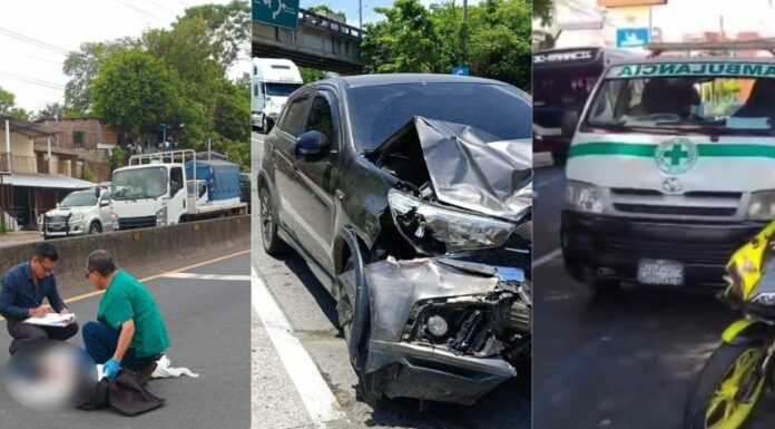 En las últimas horas se han registrado accidentes de tránsito en diferentes puntos del país que han dejado un menor de edad fallecido.