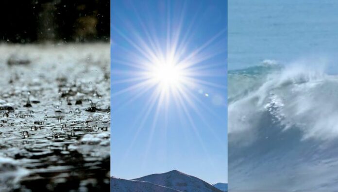 Pronostican fin de semana con lluvias, calor extremo y fuerte oleaje en El Salvador El MARN advierte que se esperan precipitaciones desde este sábado, acompañadas de temperaturas elevadas en todo el país y un mar de fondo que generará oleaje peligroso.